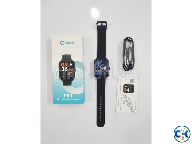 Colmi P81 Calling Smart Watch Black large image 2
