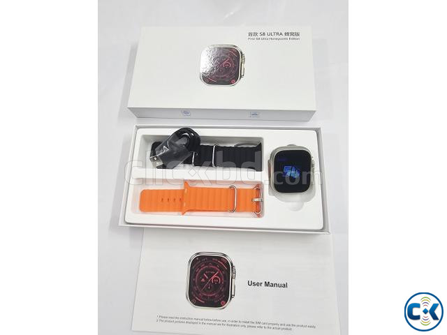 S8 Ultra Android Smart Watch 8GB RAM 128GB ROM Wifi large image 2