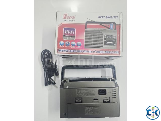 FEPE FP 1372BT Radio Multi Function Music Player AM FM SW large image 1
