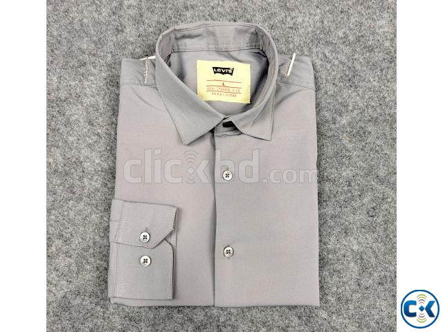 Premium China Micro Stig Shirt Formal Casual White  large image 0