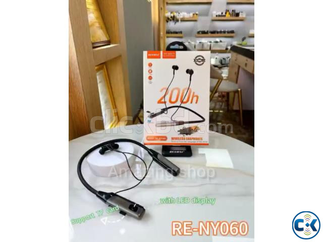 Recrsi RE-NY060 200 Hours Bluetooth Neckband Original  large image 3