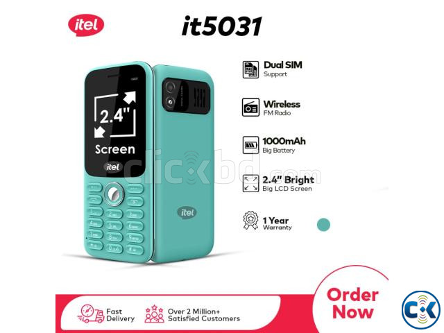 itel it-5031 Feature Phone large image 1