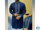 Soft Cotton Embroidery Panjabi