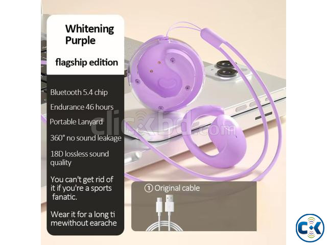 New OWS T2 Small Coconut Ball Bluetooth Headset 5.3 large image 3