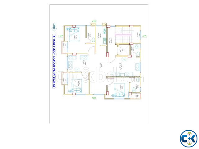 KHILGAON TALTOLA B BLOCK 1524 SFT READY FLAT large image 0