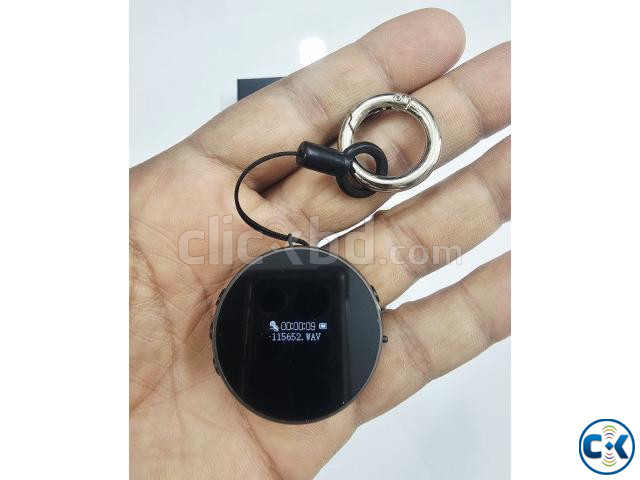 AR34 Mini Round Digital Voice Recorder 16GB LED Display large image 2
