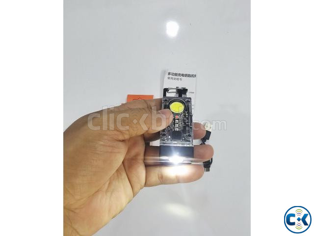 S030-5 Solar Energy keychain Flashlight large image 3