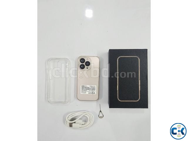 ONEMath M17 Pro Mini 4G Android Smart Phone 4GB 64GB -Gold large image 1