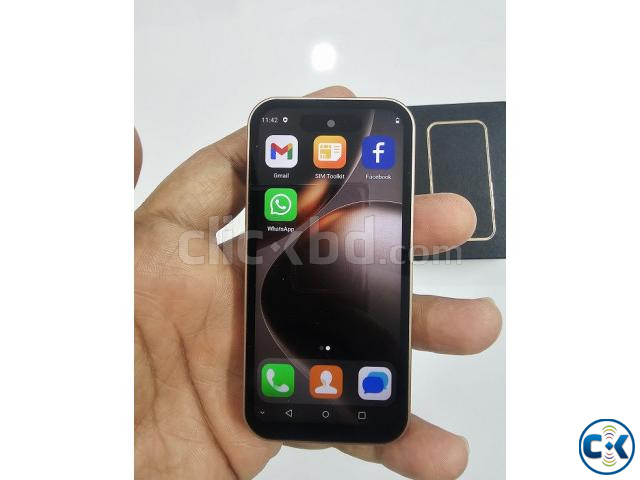 ONEMath M17 Pro Mini 4G Android Smart Phone 4GB 64GB -Gold large image 3