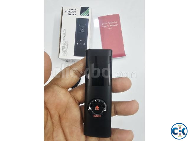 JQ40 Mini Laser Distance Meter 40M Range Finder Tape large image 3