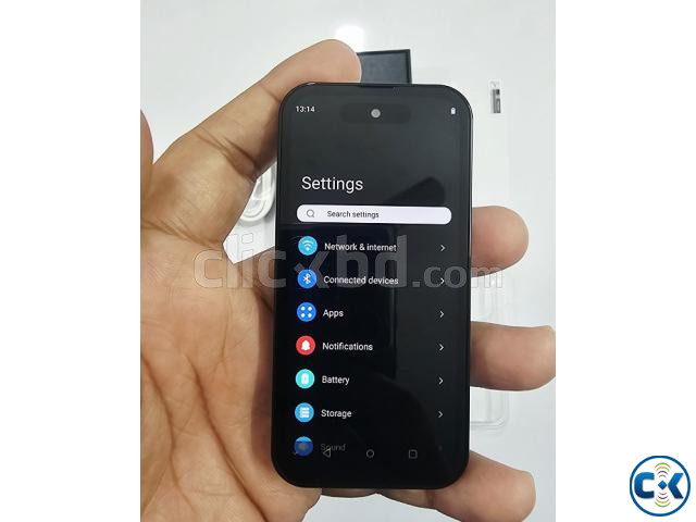 ONEMATH M17 Pro 4G Mini Android Smartphone-Black large image 4