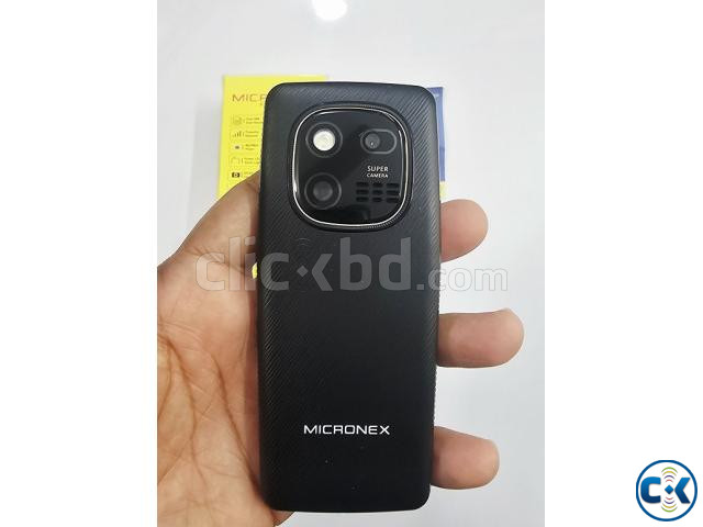Micronex MX-57 Win Phone Metal Body Black large image 3