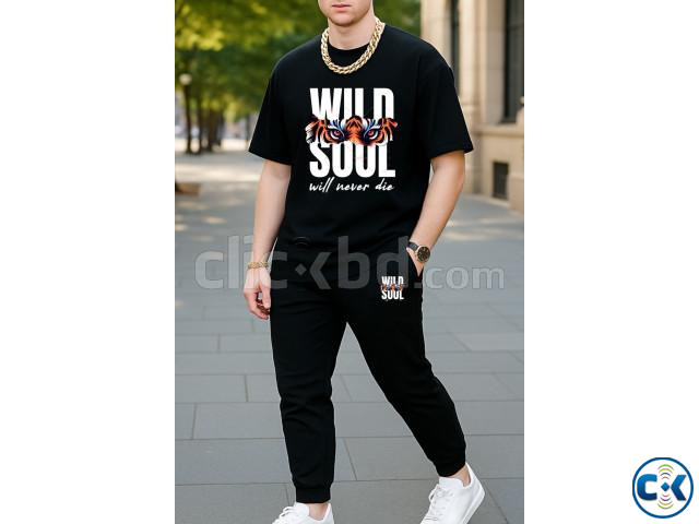 Export Quality Cotton Tshirt Trouser Combo Set large image 3