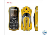 5Star X10 Car Shape Phone Gold