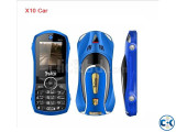 5Star X10 Car Button Phone Dual Sim Blue