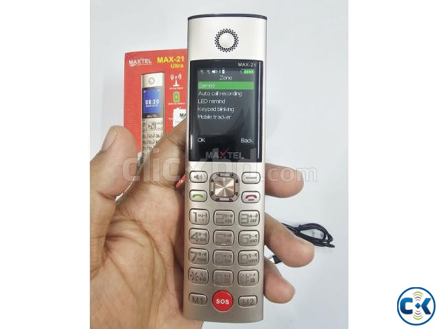 Maxtel Max-21 Ultra Desk Phone Gold large image 4