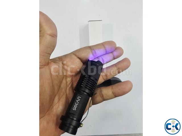 395nm UV Flashlight Ultraviolet Lights large image 3