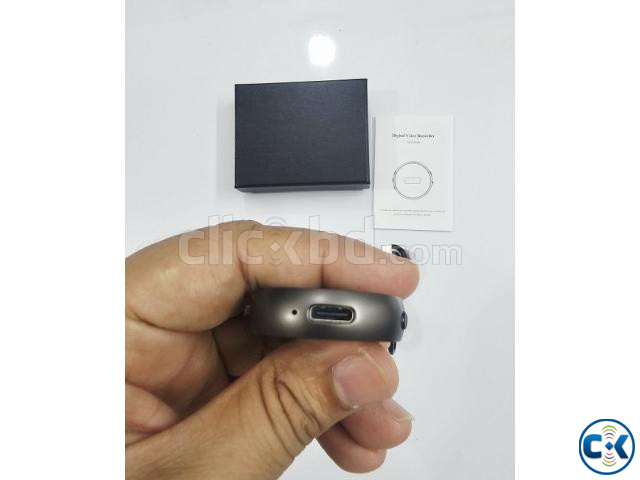 AR34 Mini Round Digital Voice Recorder 16GB LED Display large image 3