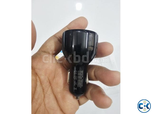90W Quick Car Charger 1 USB 2 Port Type-C large image 3