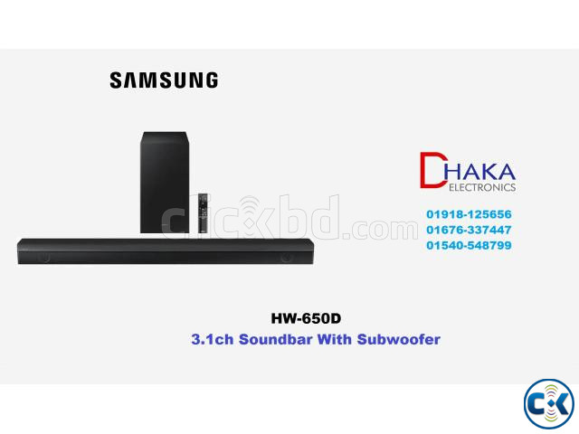 SAMSUNG Soundbar 3.1 HW-B650D Dolby Digital large image 0