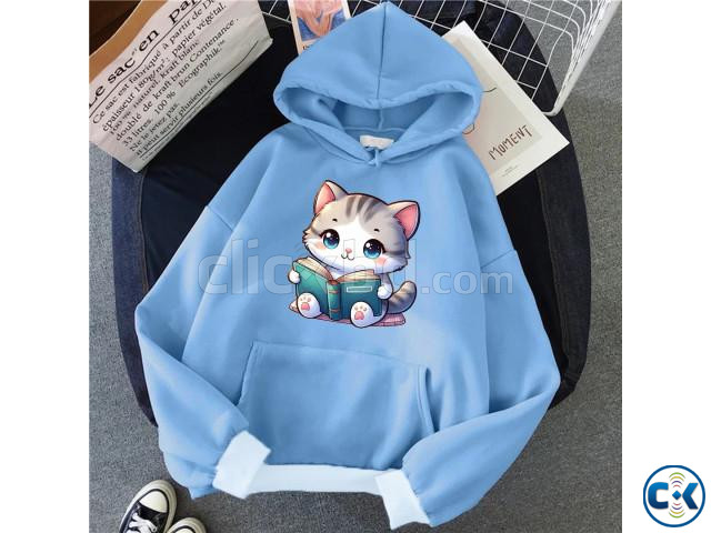 Ladies Stylish Premium Hoodie large image 1