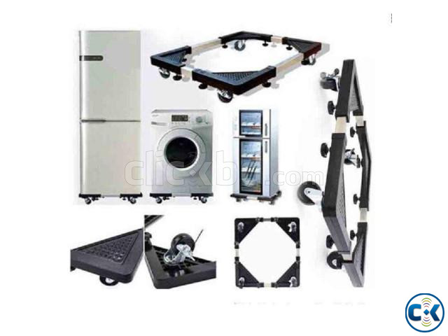 Multifunction Movable Washing Machine Base Fridge Stand large image 2