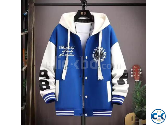 Amvosh Print Button Hoodie large image 1