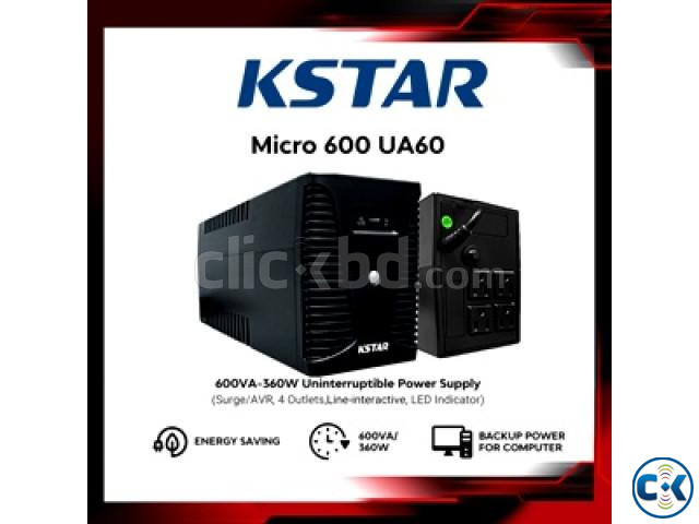 KSTAR OFF-LINE UPS 650VA large image 3