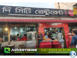 Food Court Branding Sign Board food court signage