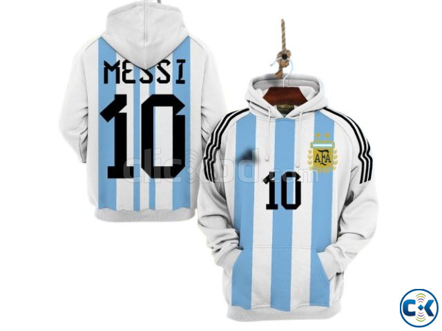 Argentina Hoodie CVC Fabrics large image 1