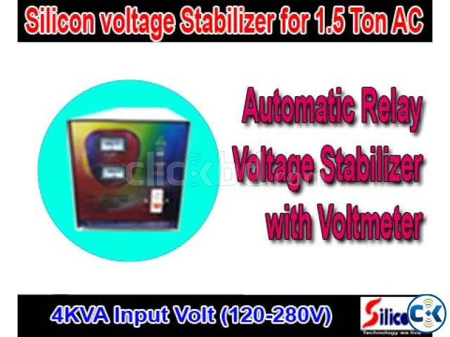 VOLTAGE STABILIZER 4KVA 120V-280V  large image 2