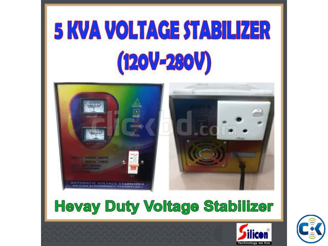VOLTAGE STABILIZER 5KVA 120V-280V  large image 3
