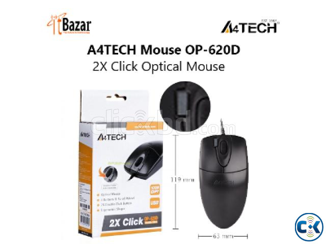 HP Dell A4 Tech Optical Mouse large image 2
