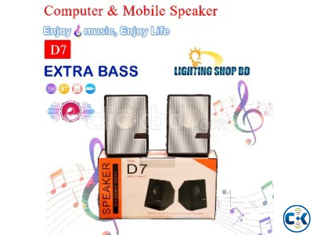 Micromax MX-D8 D-7 Multimedia Speaker large image 1