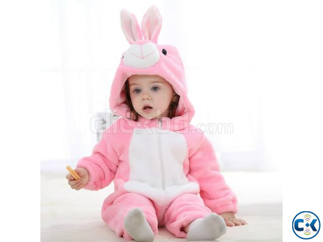 Rabbit One Piece Baby Jumpsuit large image 0