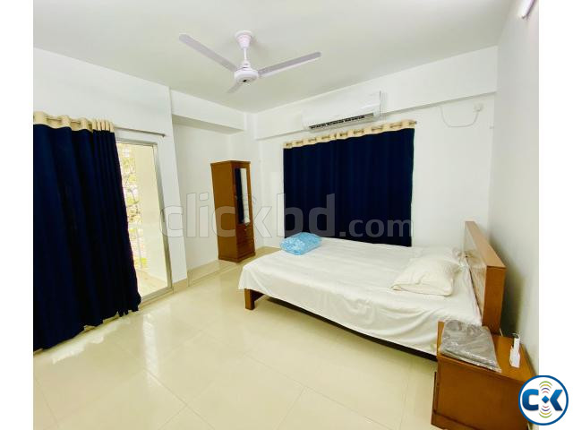 Modern Furnished 2-Bedroom Apartment Rent in Bashundhara R A large image 0