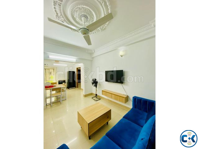 Modern Furnished 2-Bedroom Apartment Rent in Bashundhara R A large image 2