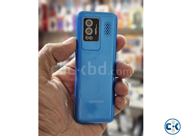 MARS MS104 Dual Sim Touch Button Phone Blue large image 1