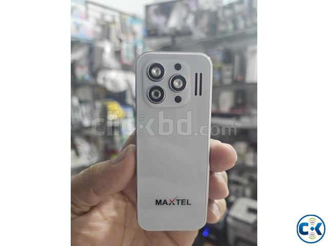 Maxtel Max11 Card Phone Dual Sim White large image 3