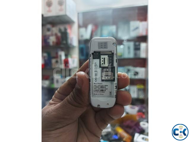 BM10 Mini Mobile Phone Dual Sim Option Ash large image 2