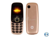 Jio J12 Mini Phone Dual Sim Cover Gold