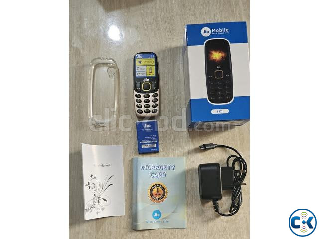 Jio J12 Mini Phone Dual Sim Cover Gold large image 1