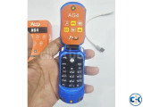 Small image 3 of 5 for Agetel AG4 Car Shape Folding Mobile Phone Blue | ClickBD
