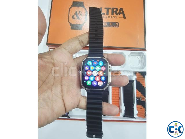 Y80 Ultra Smartwatch Bluetooth Call With 8 Strap large image 3