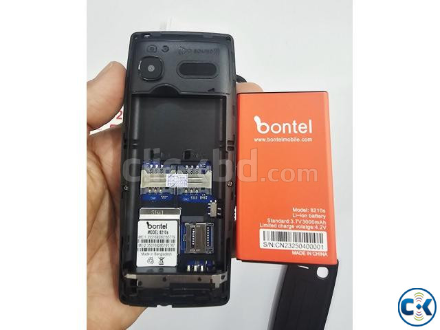 Bontel 8210S Phone Dual Sim 3000mAh With Cover large image 2