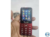 Small image 3 of 5 for Bontel Slim 1 Metal Button Phone Dual Sim Red | ClickBD