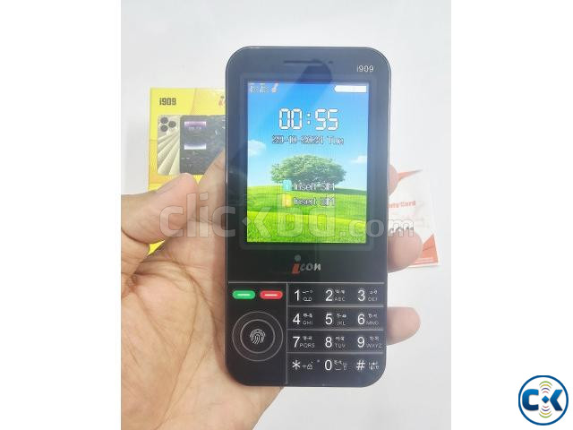 icon i909 Button Phone 3.5 inch Display 3500mAh Black large image 3