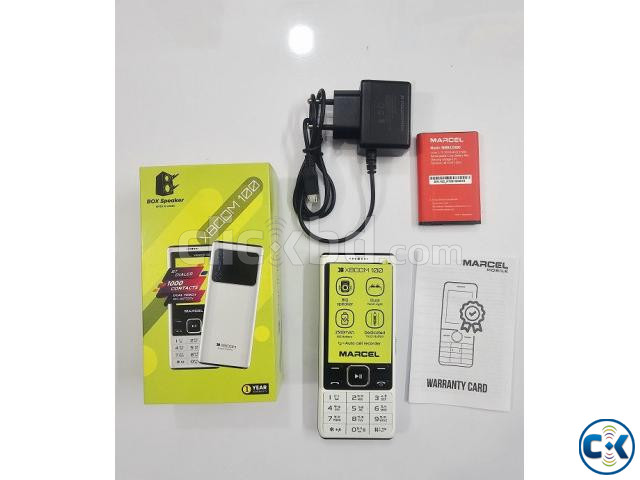 Marcel XBOOM 100 Phone Dual Sim - White large image 1