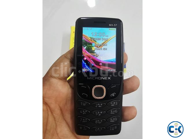 Micronex MX-57 Win Phone Metal Body Black large image 4