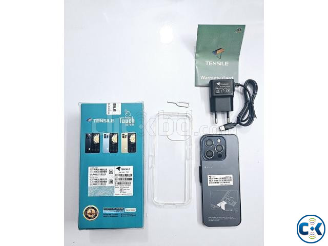 Tensile T23 Touch Button Phone Black large image 1